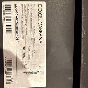 Dolce & Gabbana Rosa Decollete Heels